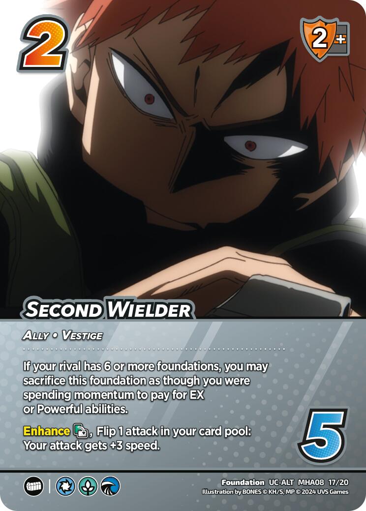 Second Wielder (Alternate Art) [Challenger Series: My Hero Academia - Dark Hero Arc] | Enigma On Main