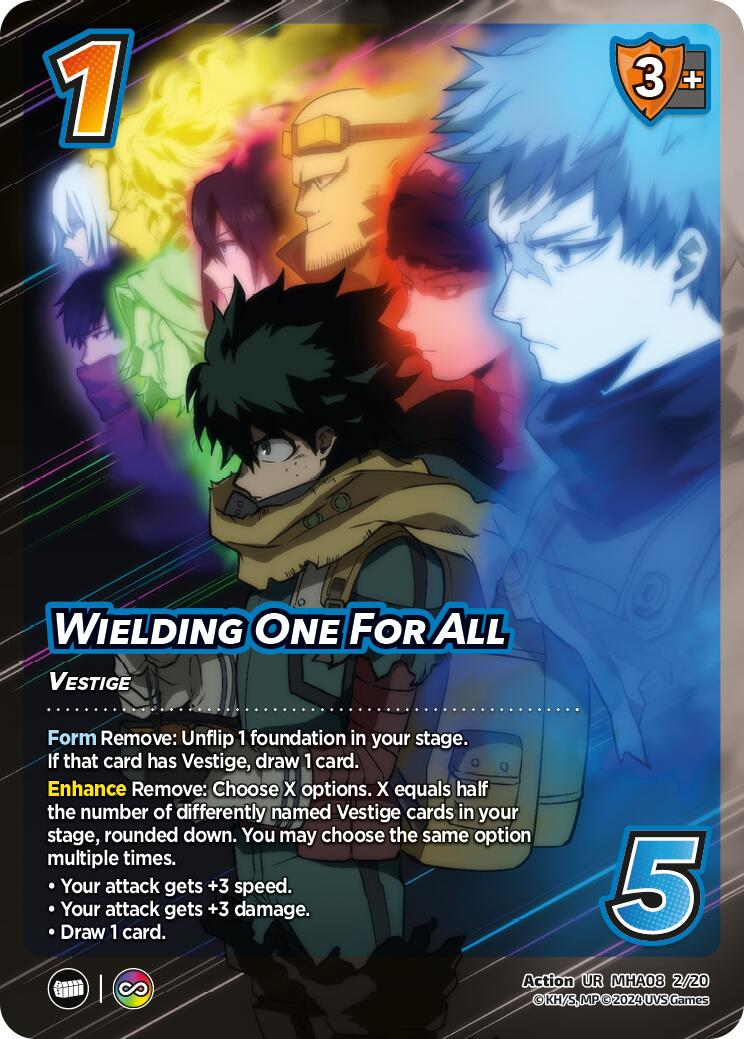 Wielding One For All [Challenger Series: My Hero Academia - Dark Hero Arc] | Enigma On Main