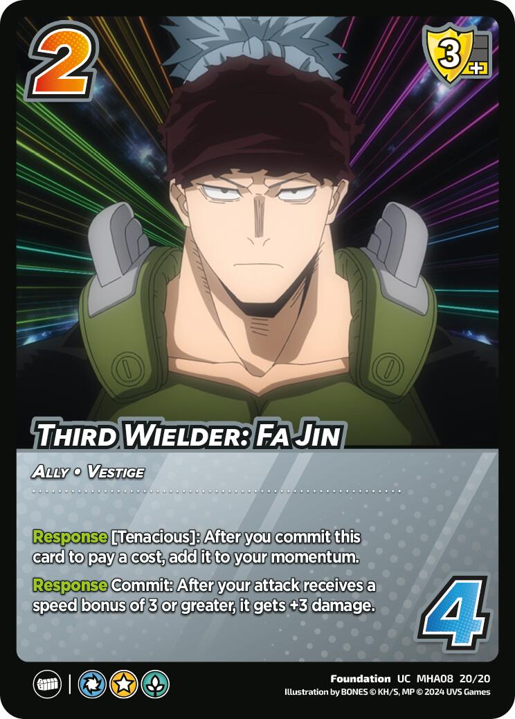 Third Wielder: Fa Jin [Challenger Series: My Hero Academia - Dark Hero Arc] | Enigma On Main