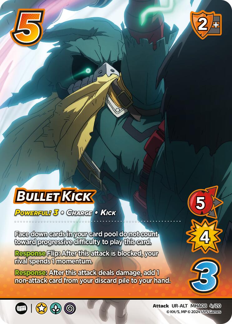 Bullet Kick (Alternate Art) [Challenger Series: My Hero Academia - Dark Hero Arc] | Enigma On Main