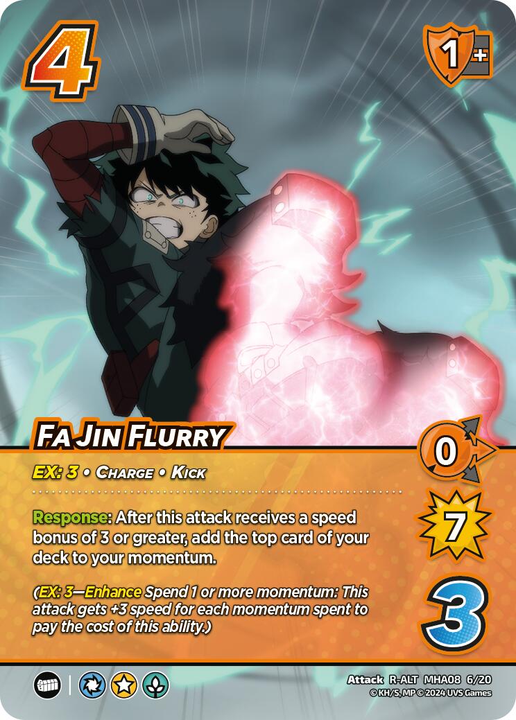 Fa Jin Flurry (Alternate Art) [Challenger Series: My Hero Academia - Dark Hero Arc] | Enigma On Main