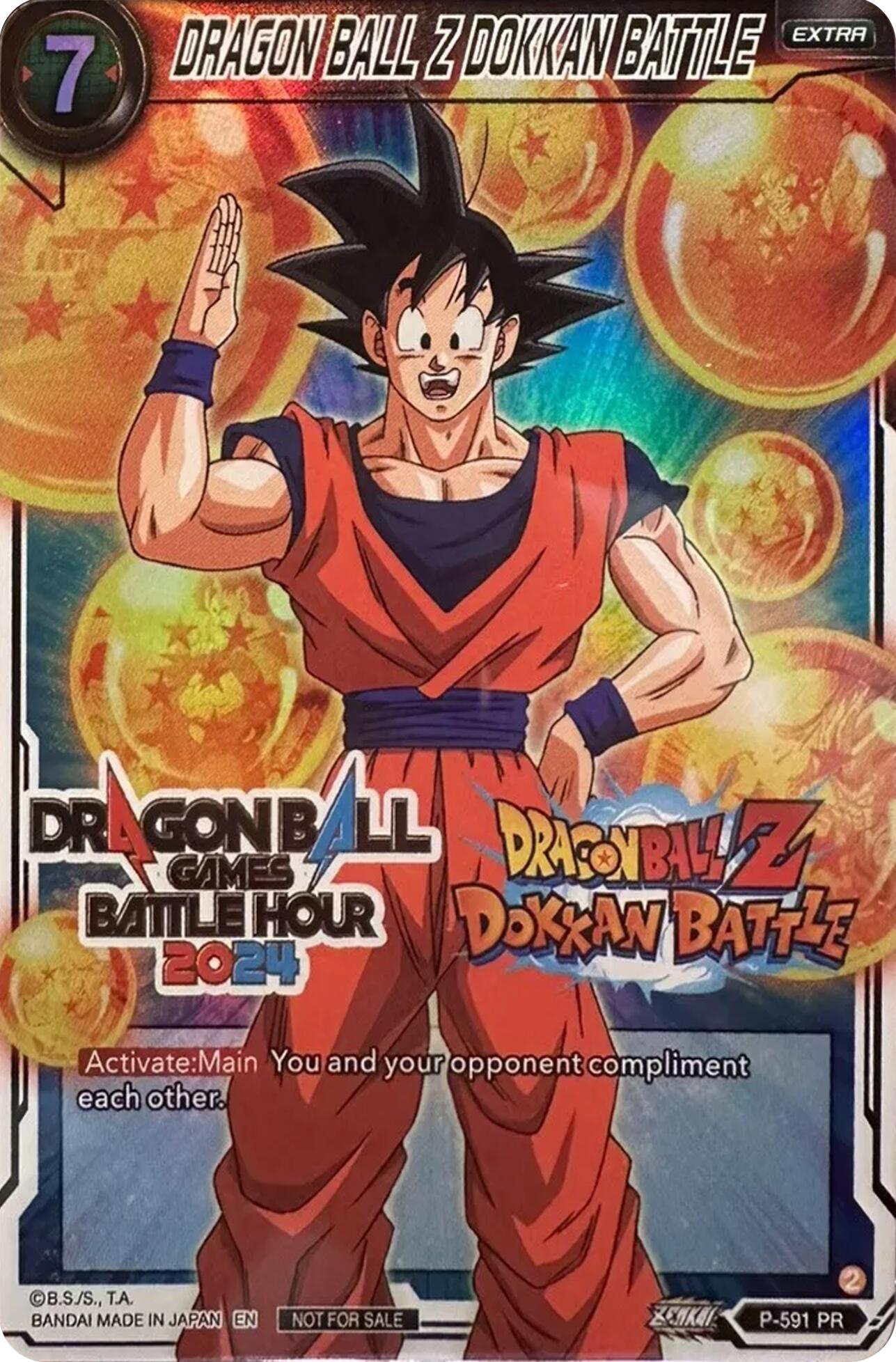 DRAGON BALL Z DOKKAN BATTLE (Dragon Ball Games Battle Hour 2024 Promo Card Set) (P-591) [Promotion Cards] | Enigma On Main