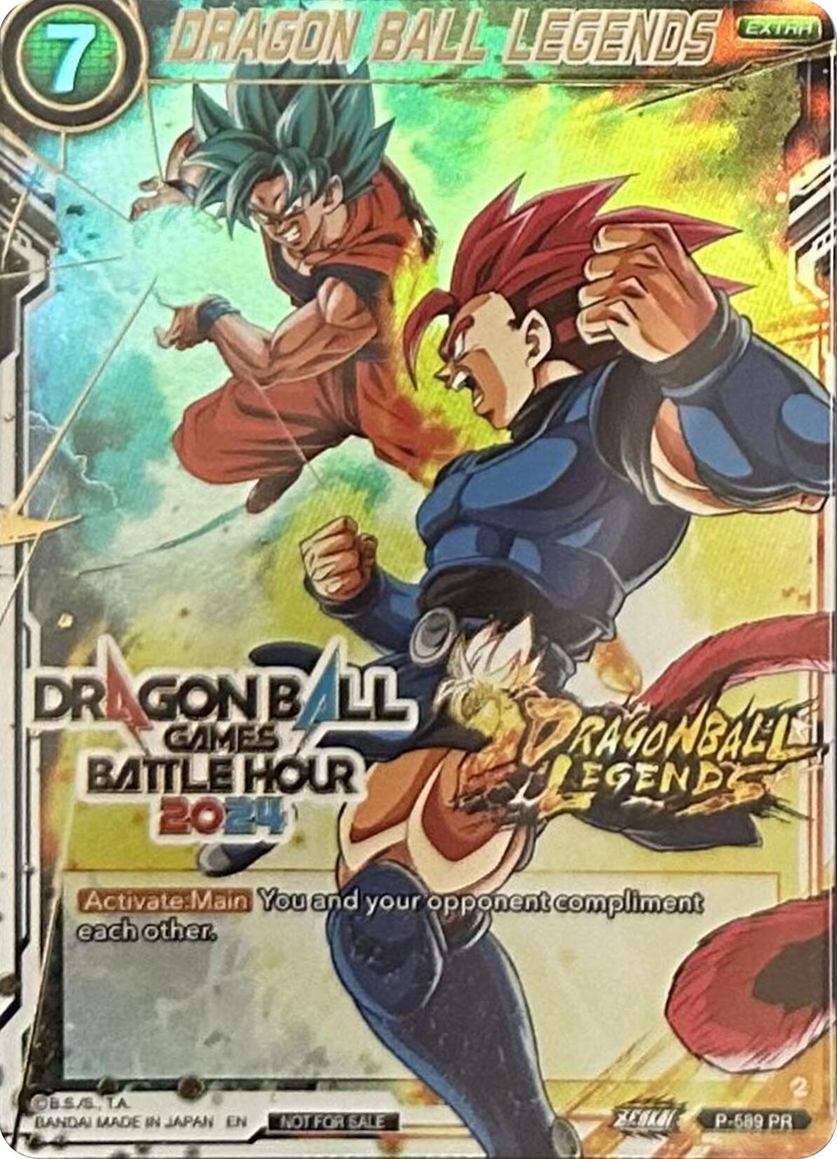 DRAGON BALL LEGENDS (Dragon Ball Games Battle Hour 2024 Promo Card Set) (P-589) [Promotion Cards] | Enigma On Main