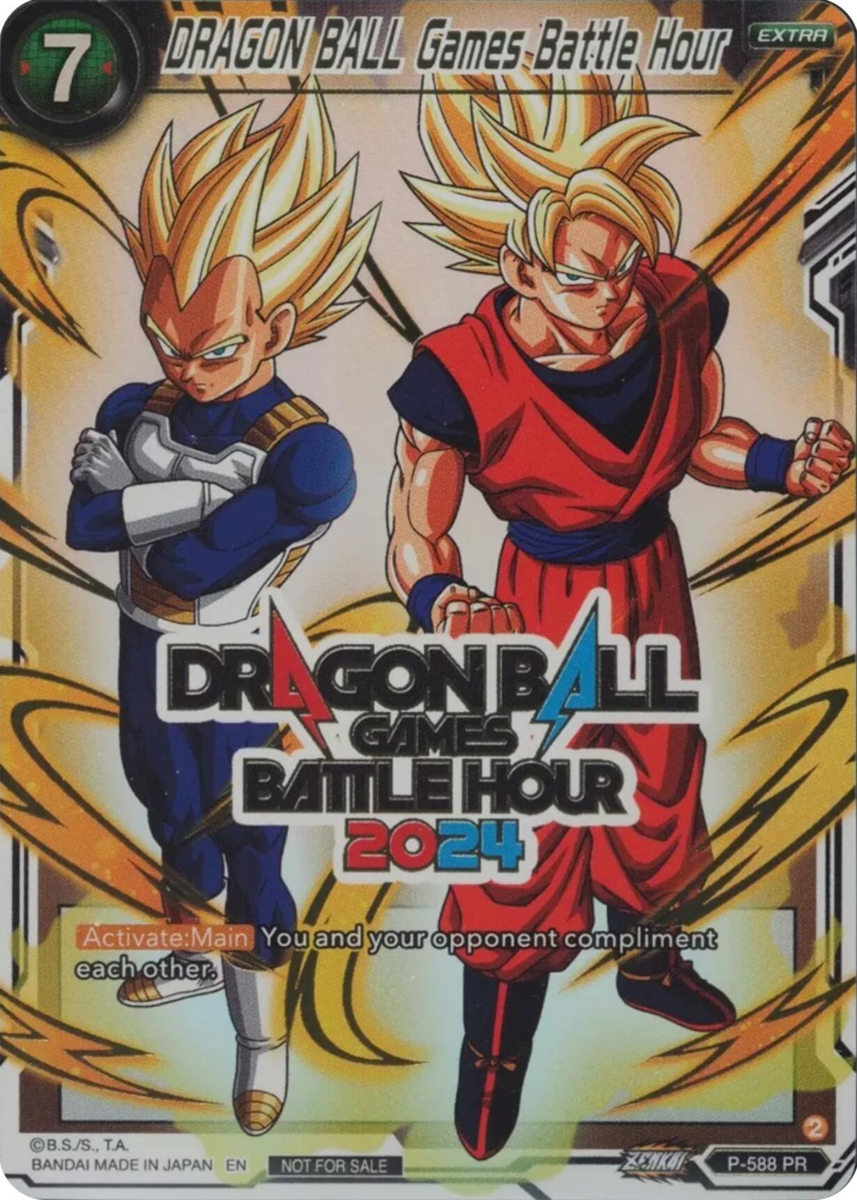 DRAGON BALL Games Battle Hour (Dragon Ball Games Battle Hour 2024 Promo Card Set) (P-588) [Promotion Cards] | Enigma On Main