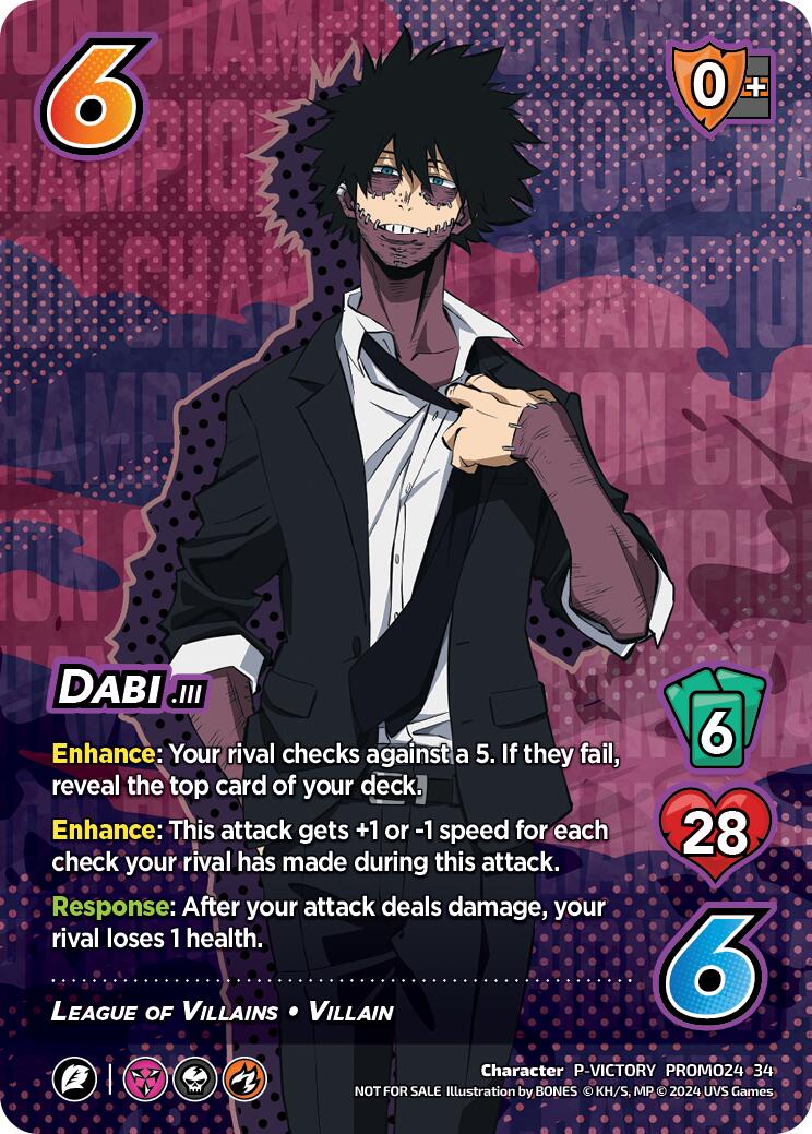 Dabi (2024 Regionals Season 2) (Victory) [Miscellaneous Promos] | Enigma On Main