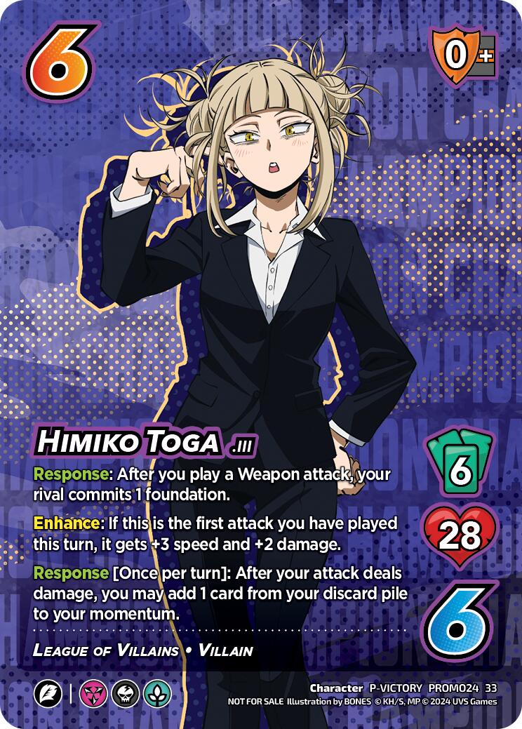 Himiko Toga (2024 Regionals Season 2) (Victory) [Miscellaneous Promos] | Enigma On Main