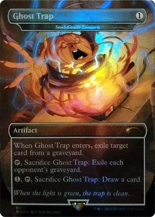 Ghost Trap - Soul-Guide Lantern (Rainbow Foil) [Secret Lair Drop Series] | Enigma On Main