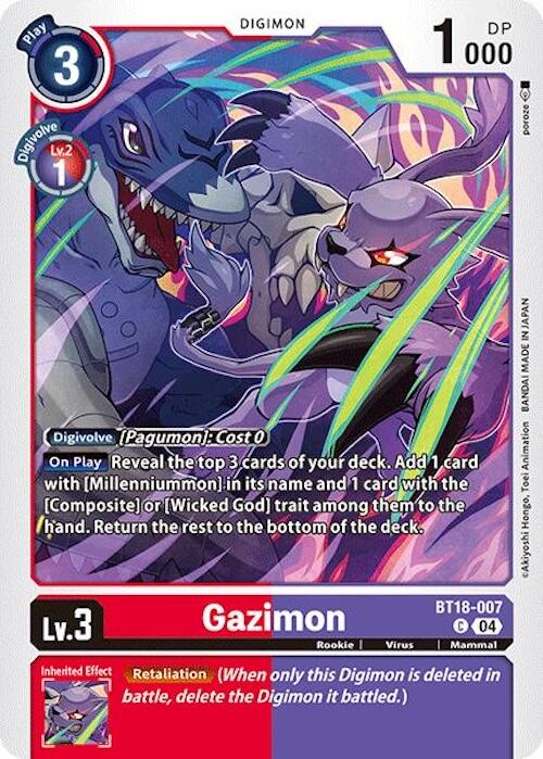 Gazimon [BT18-007] [Release Special Booster 2.0] | Enigma On Main