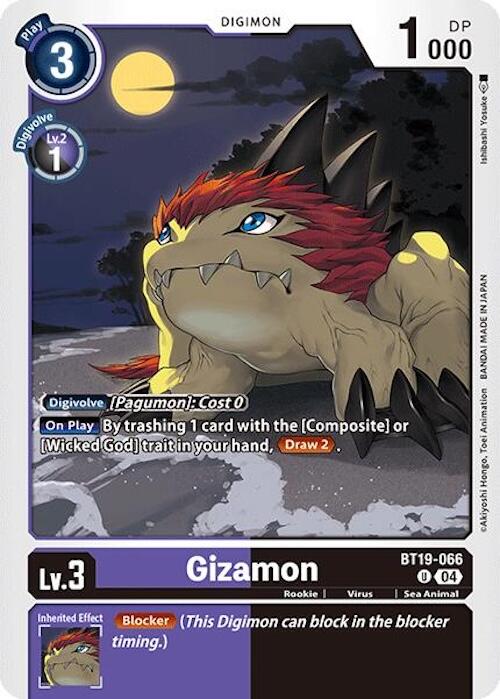 Gizamon [BT19-066] [Release Special Booster 2.0] | Enigma On Main