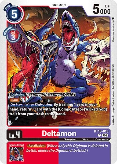 Deltamon [BT18-013] [Release Special Booster 2.0] | Enigma On Main