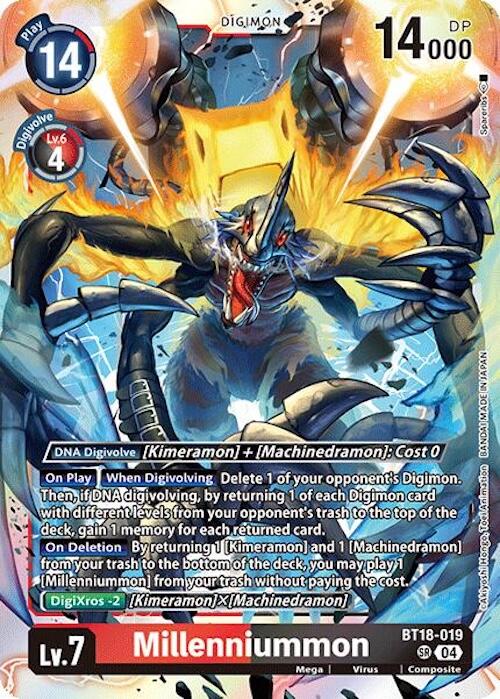 Millenniummon [BT18-019] [Release Special Booster Ver.2.0] | Enigma On Main