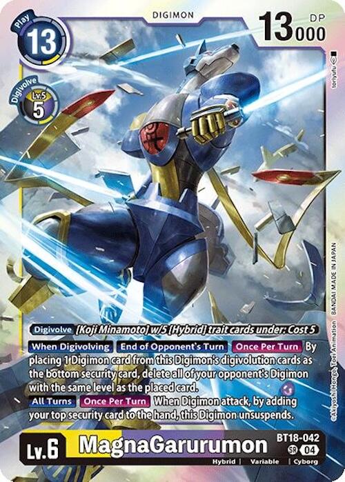 MagnaGarurumon [BT18-042] [Release Special Booster 2.0] | Enigma On Main