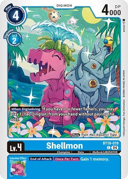 Shellmon [BT19-019] [Release Special Booster 2.0] | Enigma On Main