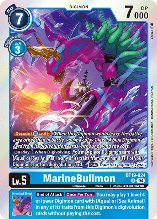 MarineBullmon [BT19-024] [Release Special Booster 2.0] | Enigma On Main