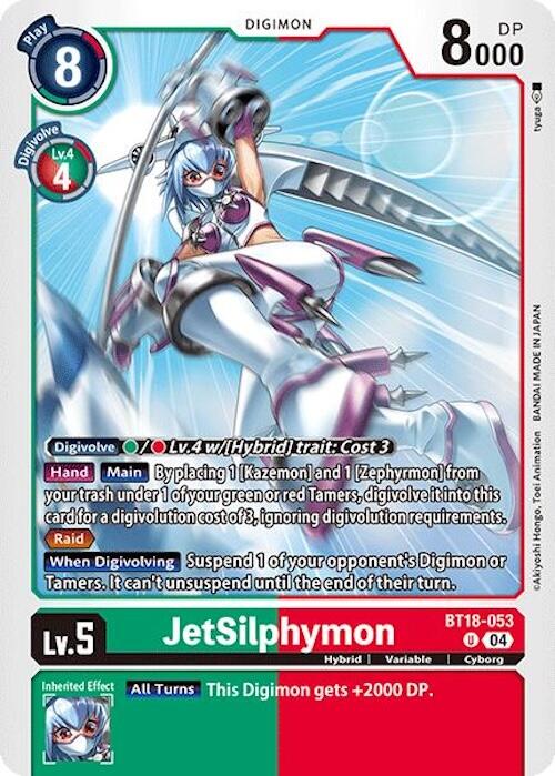 JetSilphymon [BT18-053] [Release Special Booster 2.0] | Enigma On Main