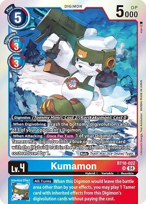 Kumamon [BT18-022] [Release Special Booster Ver.2.0] | Enigma On Main