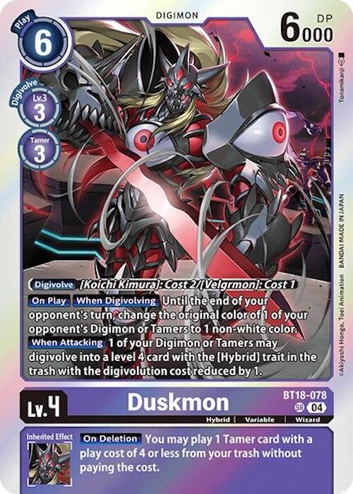 Duskmon [BT18-078] [Release Special Booster Ver.2.0] | Enigma On Main