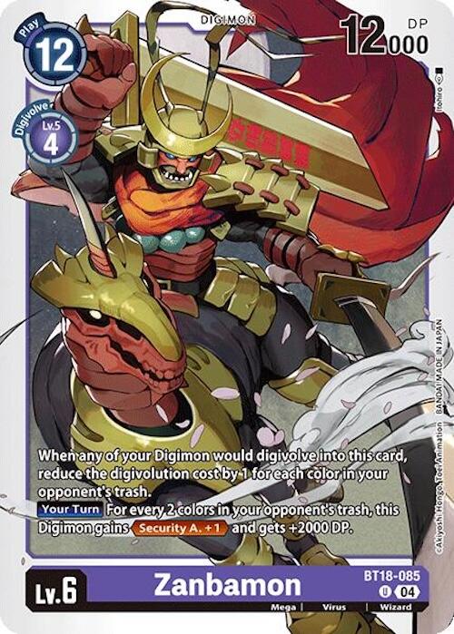 Zanbamon [BT18-085] [Release Special Booster 2.0] | Enigma On Main