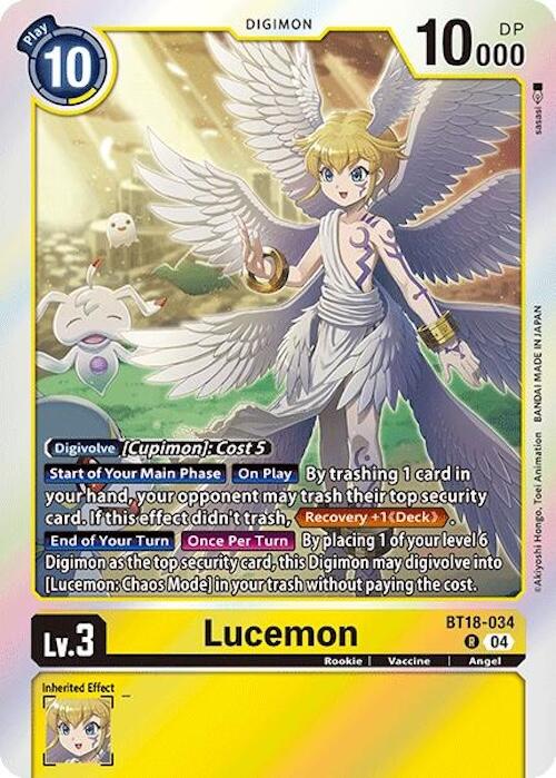 Lucemon [BT18-034] [Release Special Booster 2.0] | Enigma On Main