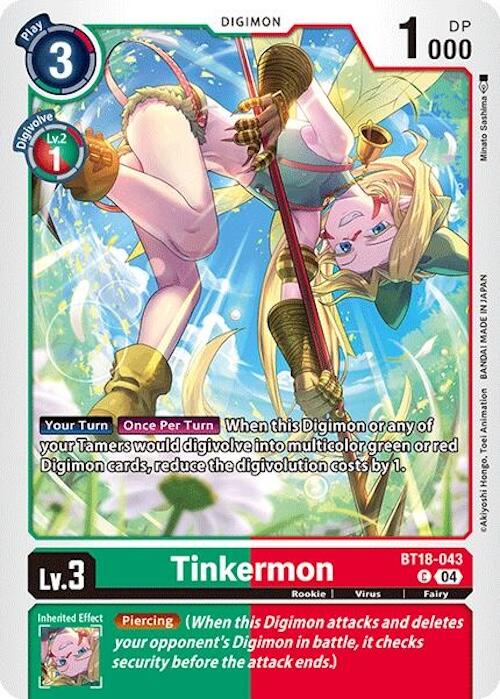 Tinkermon [BT18-043] [Release Special Booster 2.0] | Enigma On Main