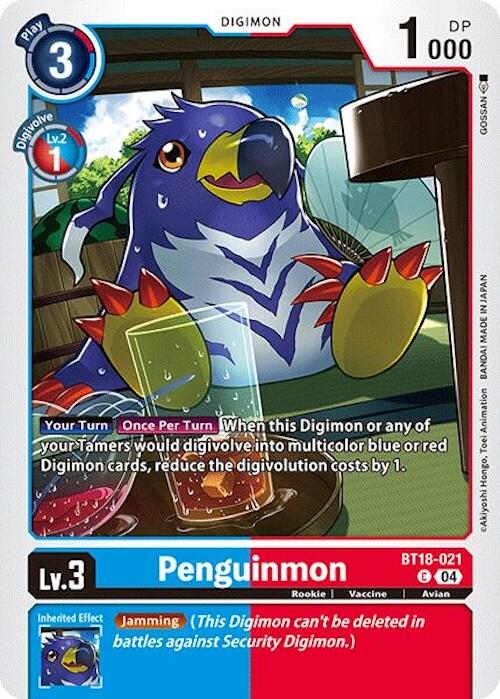 Penguinmon [BT18-021] [Release Special Booster Ver.2.0] | Enigma On Main