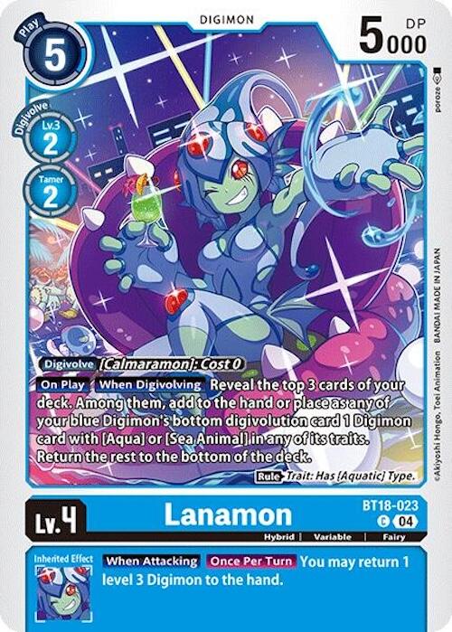 Lanamon [BT18-023] [Release Special Booster Ver.2.0] | Enigma On Main