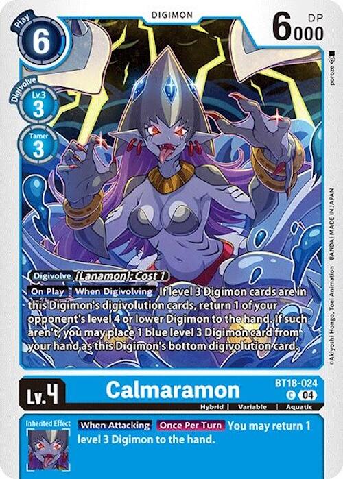 Calmaramon [BT18-024] [Release Special Booster Ver.2.0] | Enigma On Main