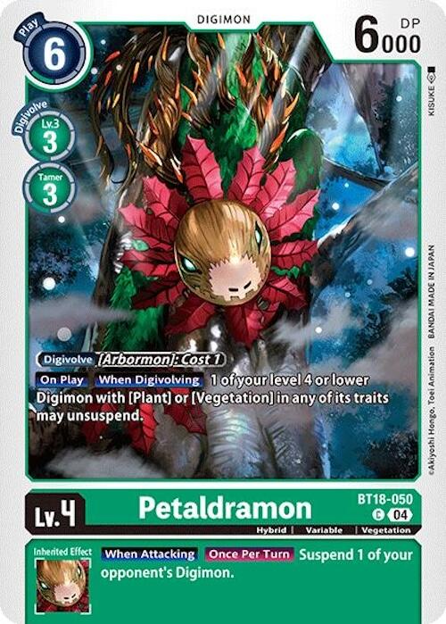 Petaldramon [BT18-050] [Release Special Booster 2.0] | Enigma On Main