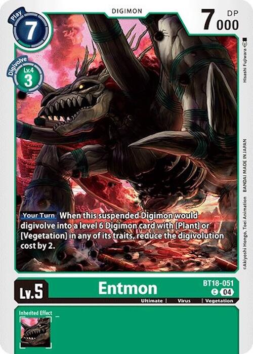 Entmon [BT18-051] [Release Special Booster Ver.2.0] | Enigma On Main