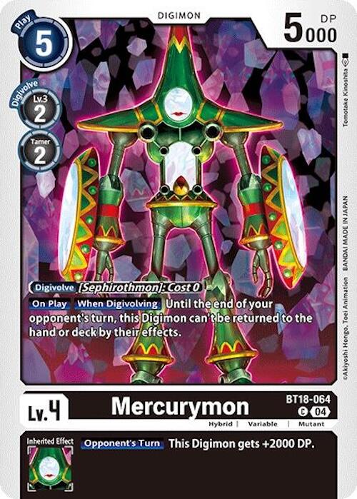 Mercurymon [BT18-064] [Release Special Booster 2.0] | Enigma On Main