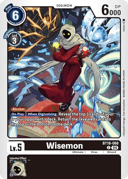 Wisemon [BT18-068] [Release Special Booster 2.0] | Enigma On Main