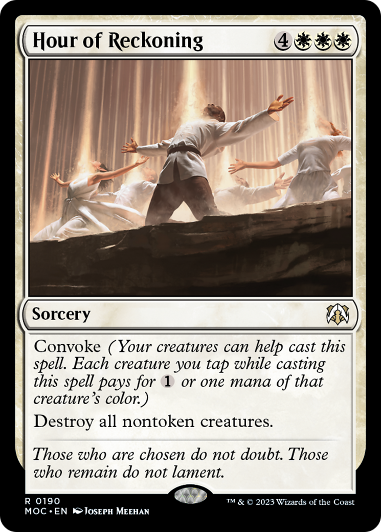 Hour of Reckoning [March of the Machine Commander] | Enigma On Main