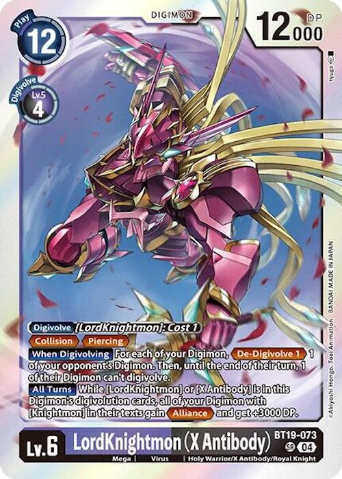 LordKnightmon (X Antibody) [BT19-073] [Release Special Booster 2.0] | Enigma On Main