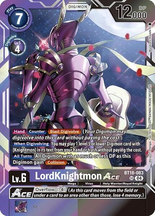 LordKnightmon ACE [BT18-083] [Release Special Booster 2.0] | Enigma On Main