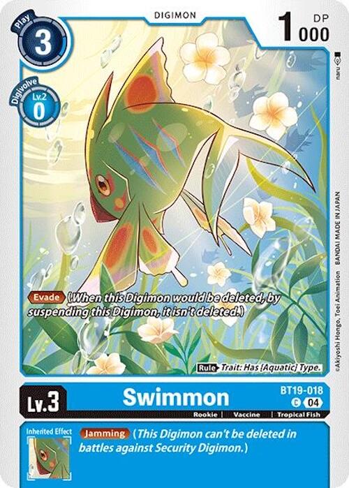 Swimmon [BT19-018] [Release Special Booster 2.0] | Enigma On Main