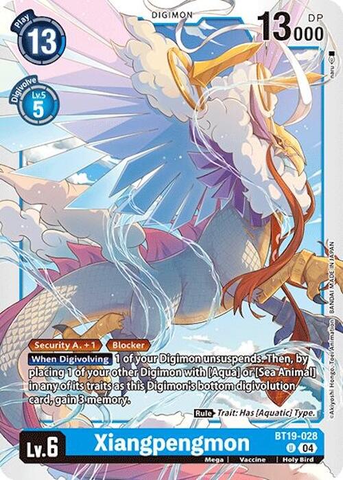 Xiangpengmon [BT19-028] [Release Special Booster Ver.2.0] | Enigma On Main