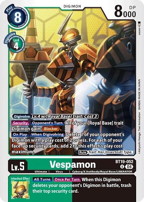 Vespamon [BT19-052] [Release Special Booster 2.0] | Enigma On Main