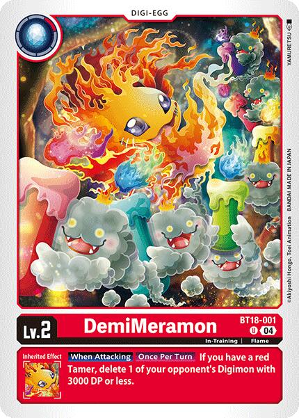 DemiMeramon [BT18-001] [Release Special Booster Ver.2.0] | Enigma On Main