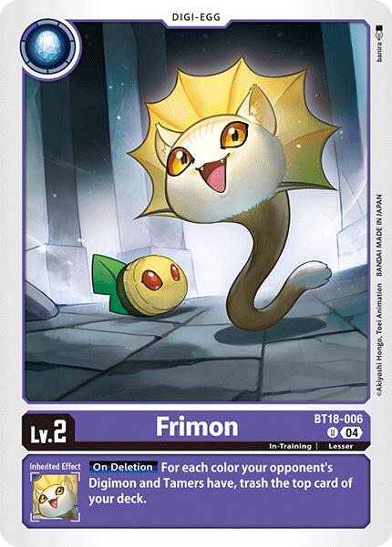 Frimon [BT18-006] [Release Special Booster 2.0] | Enigma On Main