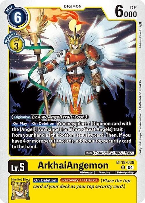 ArkhaiAngemon [BT18-038] [Release Special Booster 2.0] | Enigma On Main