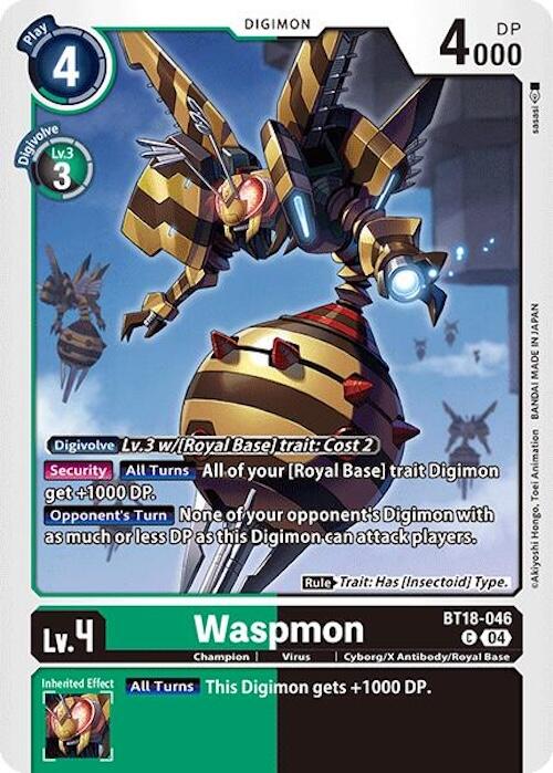 Waspmon [BT18-046] [Release Special Booster 2.0] | Enigma On Main