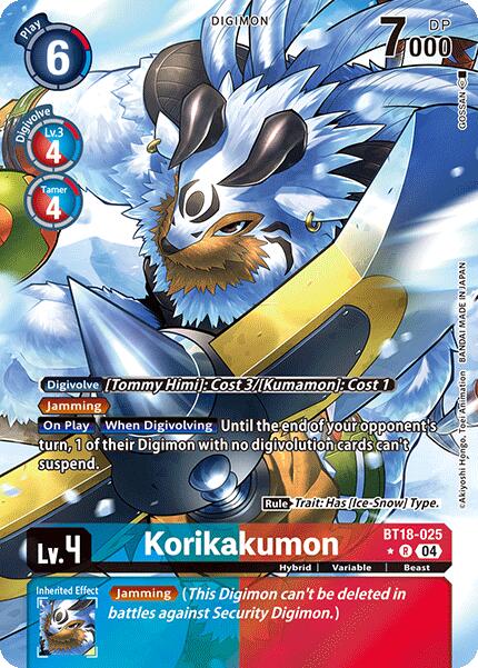 Korikakumon [BT18-025] (Alternate Art) [Release Special Booster 2.0] | Enigma On Main