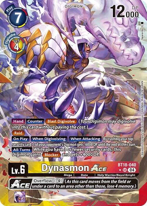 Dynasmon ACE [BT18-040] (Alternate Art) [Release Special Booster 2.0] | Enigma On Main