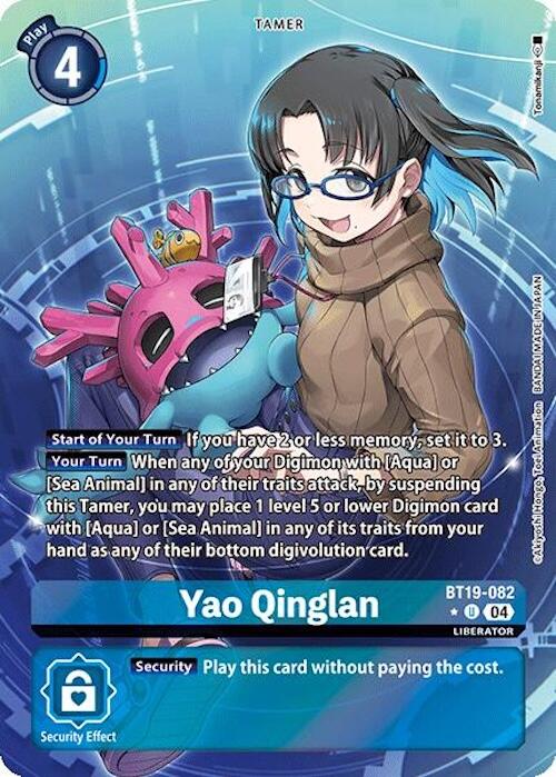 Yao Qinglan [BT19-082] (Alternate Art) [Release Special Booster 2.0] | Enigma On Main