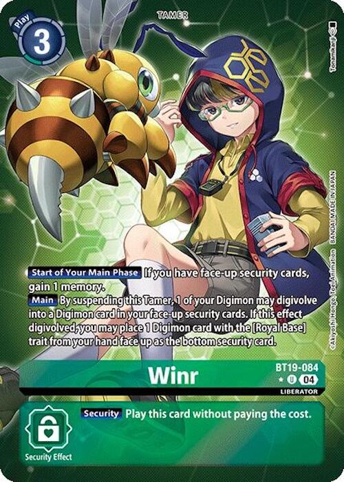 Winr [BT19-084] (Alternate Art) [Release Special Booster 2.0] | Enigma On Main