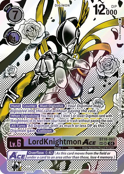 LordKnightmon ACE [BT18-083] (Textured) [Release Special Booster Ver.2.0] | Enigma On Main