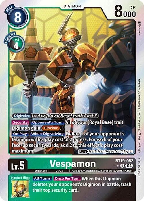 Vespamon [BT19-052] (Release Special Booster 2.0: Box Promotion Pack) [Release Special Booster 2.0] | Enigma On Main