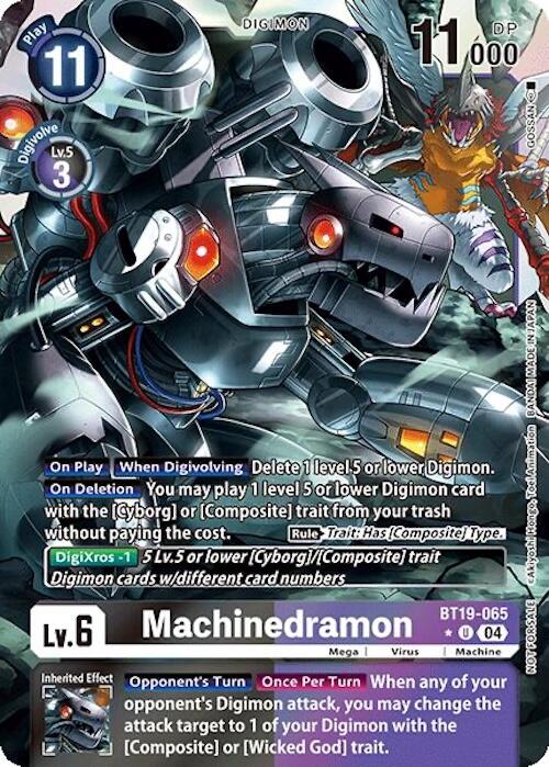 Machinedramon [BT19-065] (Release Special Booster 2.0: Box Promotion Pack) [Release Special Booster 2.0] | Enigma On Main