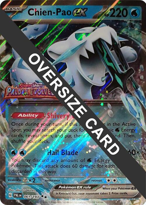 Chien-Pao ex (061/193) (Jumbo) [Scarlet & Violet: Black Star Promos] | Enigma On Main