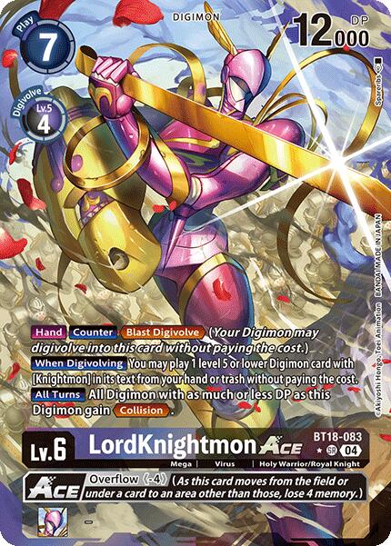 LordKnightmon ACE [BT18-083] (Alternate Art) [Release Special Booster 2.0] | Enigma On Main